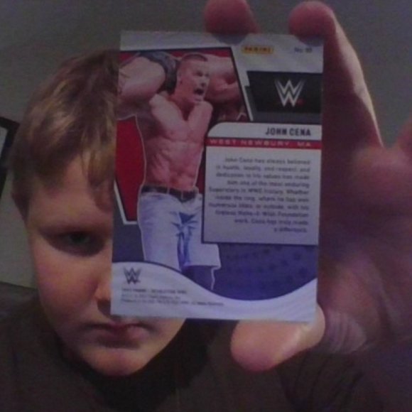 2022 WWE John cena revolution [mint condition] card - Picture 1 of 3